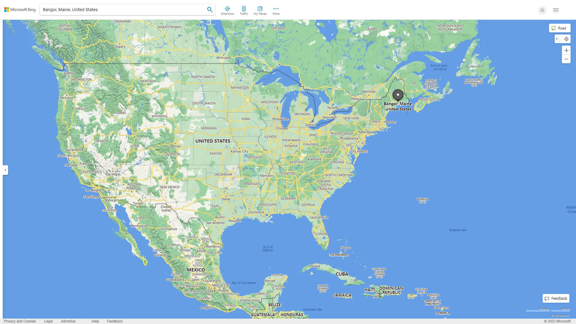 Where is Bangor in the US